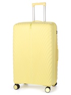 Чемодан на колёсах, 28", кодовый замок, 47×29×73 см, жёлтый - Фото 1