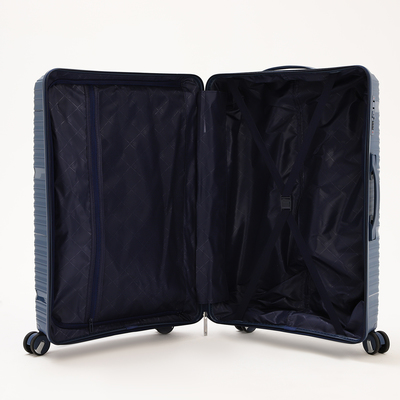 Чемодан 28", 47*29*73, отд на молнии, код замок, 4 колеса, синий