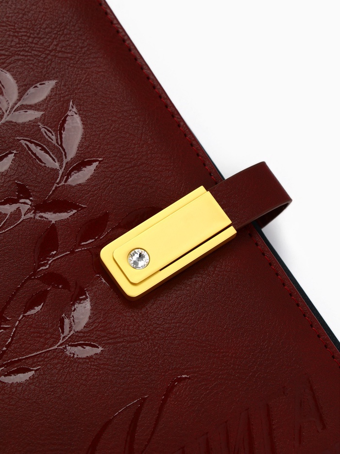 Родословная книга со встроенной флешкой 16 Gb «Книга всей семьи», 17,5 х 23 см. 9874513