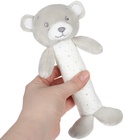 Пищалка - погремушка Крошка Я «Серый мишка», от 3 мес. - Фото 5