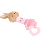 Пищалка - погремушка M&B «Зайка», с прорезывателем, от 3 мес. - Фото 4