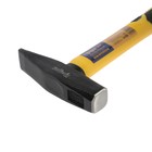 Молоток слесарный ТУНДРА ПРОФИ, квадратный боек, фиберглассовая 3К рукоятка, 300 г - Фото 6