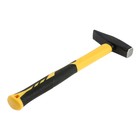 Молоток слесарный ТУНДРА ПРОФИ, квадратный боек, фиберглассовая 3К рукоятка, 300 г - Фото 7