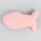 Игрушка для кошки «Рыбка» с кошачьей мятой, розовая - фото 9128311