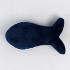 Игрушка для кошки «Рыбка» с кошачьей мятой, синяя - фото 9128317