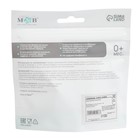 Соска - пустышка силиконовая ортодонтическая M&B «Дино», от 0 мес., с колпачком, голубой - Фото 10