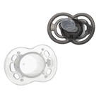Соска - пустышка силиконовая ортодонтическая M&B «Слоник», от 0 мес., с колпачком, черный - Фото 5