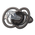 Соска - пустышка силиконовая ортодонтическая M&B «Слоник», от 0 мес., с колпачком, черный - Фото 6