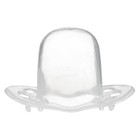 Соска - пустышка силиконовая ортодонтическая M&B «Слоник», от 0 мес., с колпачком, черный - Фото 7