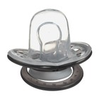 Соска - пустышка силиконовая ортодонтическая M&B «Слоник», от 0 мес., с колпачком, черный - Фото 8