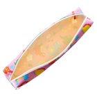 Пенал школьный на молнии Calligrata «Динозавры», с принтом, розовый - Фото 4