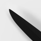 Нож кухонный Доляна Simplex, обвалочный, длина лезвия 15,2 см, цвет чёрный - фото 4422661