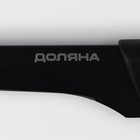 Нож кухонный Доляна Simplex, обвалочный, длина лезвия 15,2 см, цвет чёрный - фото 4422662