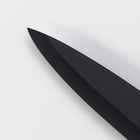 Нож для овощей кухонный Magistro Dark wood, длина лезвия 10,2 см - фото 4422681