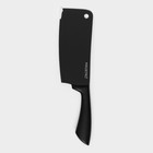 Нож Сантоку кухонный Magistro Vantablack, длина лезвия 20,3 см, цвет чёрный - Фото 4