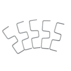 Скоба М-образная для фиксации веток, 10 см, металл - Фото 5