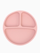 Детская посуда в наборе M&B: нагрудник, тарелка 2 шт., стакан, приборы, силикон, пыльная роза - Фото 10