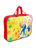 Набор первоклассника, 70 предметов, Calligrata «Снова в школу», с пособиями, в папке - Фото 20