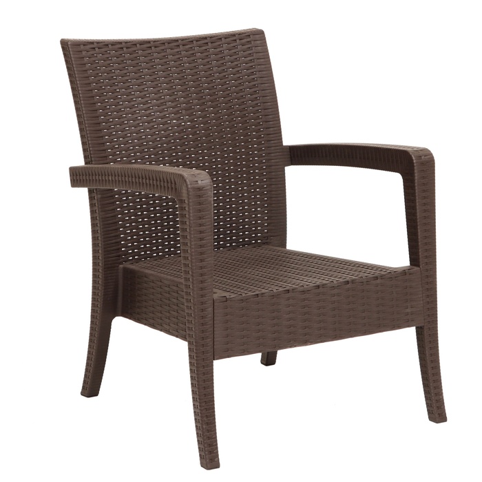 Кресло-диван &quot;RATTAN Ola Dom&quot; коричневый