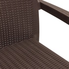 Кресло-диван "RATTAN Ola Dom" коричневый - фото 23748250