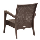 Кресло-диван "RATTAN Ola Dom" коричневый - Фото 4