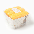 Набор полотенец Этель «Кролик с цветами» 35×50 см - 3 шт., 100% хлопок, махра 340 г/м² - Фото 7