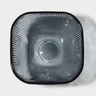 Набор посуды «Мави», 6 предметов: 2 миски 350 мл, 2 стакана 250 мл, салатник 800 мл, тарелка d=20.8 см, стекло, серый - Фото 13