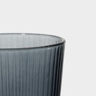 Набор посуды «Мави», 6 предметов: 2 миски 350 мл, 2 стакана 250 мл, салатник 800 мл, тарелка d=20.8 см, стекло, серый - Фото 16