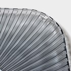 Набор посуды «Мави», 6 предметов: 2 миски 350 мл, 2 стакана 250 мл, салатник 800 мл, тарелка d=20.8 см, стекло, серый - Фото 6