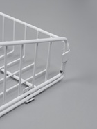 Накопитель разборный на колесах, двухсторонняя, 10 корзин, 45×55×165 см, белый - Фото 15