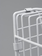 Накопитель разборный на колесах, двухсторонняя, 10 корзин, 45×55×165 см, белый - Фото 17