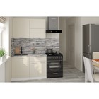 Кухонный гарнитур прямой для маленькой кухни «Дюна лайт», 1200×600 мм, цвет кашемир/канадская хижина - Фото 1