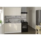 Кухонный гарнитур прямой «Дюна медиум», 1400×600 мм, цвет кашемир/канадская хижина - Фото 1