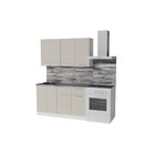 Кухонный гарнитур прямой «Дюна медиум», 1400×600 мм, цвет кашемир/канадская хижина - Фото 3