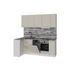 Кухонный гарнитур угловой «Дюна прайм -2 400», 1100×2000 мм, цвет кашемир/канадская хижина - Фото 3