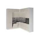 Кухонный гарнитур Дюна гранд прайм 2200х2500 мм, Кашемир, канадская хижина - фото 14067346