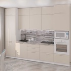 Кухонный гарнитур прямой «Дюна экстра», 3000×600 мм, цвет кашемир/канадская хижина - Фото 1