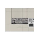 Кухонный гарнитур прямой «Дюна экстра», 3000×600 мм, цвет кашемир/канадская хижина - Фото 3