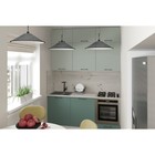 Кухонный гарнитур прямой «Асая макси - 2», с столешницей, 1800×600 мм, цвет сумерки/бензин/сосна - Фото 1