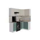 Кухонный гарнитур угловой «Глория оптима - 5», 1200×2000 мм, цвет кашемир/бензин/малага - Фото 3