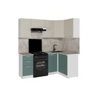 Кухонный гарнитур угловой «Глория оптима - 5», 1200×2000 мм, цвет кашемир/бензин/малага - Фото 4