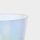 Бокалы для вина Magistro «Жемчуг», 400 мл, 9.5×23.5 см, набор 2 шт., стекло, перламутровые - Фото 6