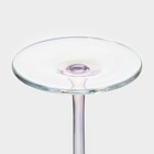 Бокалы для вина Magistro «Жемчуг», 400 мл, 9.5×23.5 см, набор 2 шт., стекло, перламутровые - Фото 7