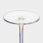 Бокалы для шампанского Magistro «Жемчуг», 270 мл, 7.5×26 см, набор 2 шт., стекло, перламутровые - Фото 7