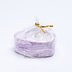Свеча "Сердце малое. Мрамор" в подсвечнике из гипса, 7х3см,мрамор с фиолетовыми полосками - Фото 4