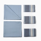 Кухонный набор «Этель» МИКС: полотенце 42×67 см - 2 шт., салфетка 40×40 см - 3 шт., 100% хлопок - Фото 9