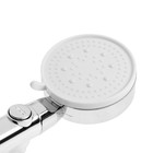 Лейка для душа ZEIN Z3191, 3 режима, пластик, кнопка стоп/старт, хром - Фото 6