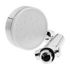 Лейка для душа ZEIN Z3191, 3 режима, пластик, кнопка стоп/старт, хром - Фото 8