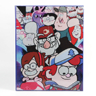 Алмазная вышивка полное заполнение Гравити Фолз, на раме, 40×50 см - Фото 1