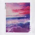 Алмазная вышивка полное заполнение «Пляж», на холсте 40×50 см - Фото 2